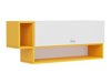Armoire murale Omaha E112 (Blanc + Jaune)