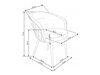 Stoel Houston 1230 (Blauw)