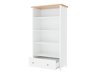 Boekenkast Romelbo 142 (Wit + Eiken)