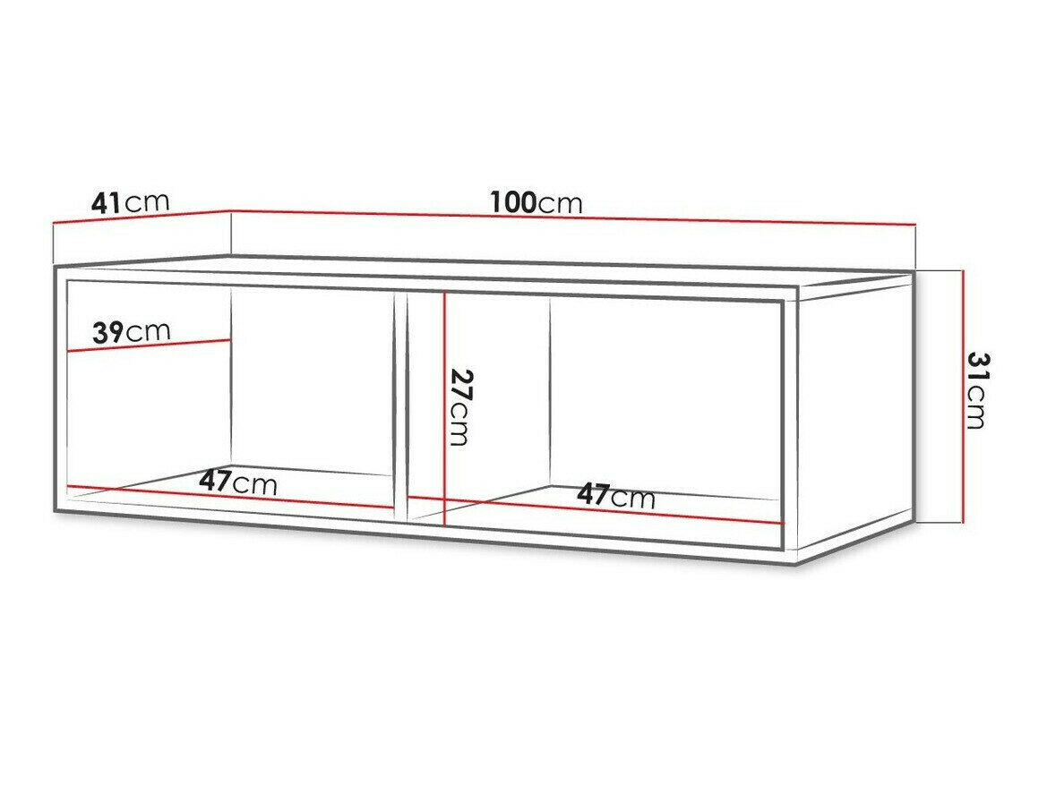 Wandplank Remus I (Gouden eik)