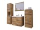 Badkamerset Sarasota 108 (Wotan eik)