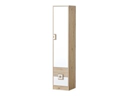 Boekenkast Tolfere 104 (Licht eiken + Wit)
