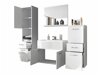 Ensemble de salle de bain Sarasota 109 (Blanc + Blanc brillant)