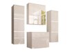 Ensemble de salle de bain Tucson 105 (Blanc + Blanc brillant)