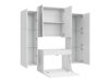 Ensemble de salle de bain Tucson 105 (Blanc + Blanc brillant)