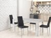 Set de mese Denton 602 (Negru + Argint)