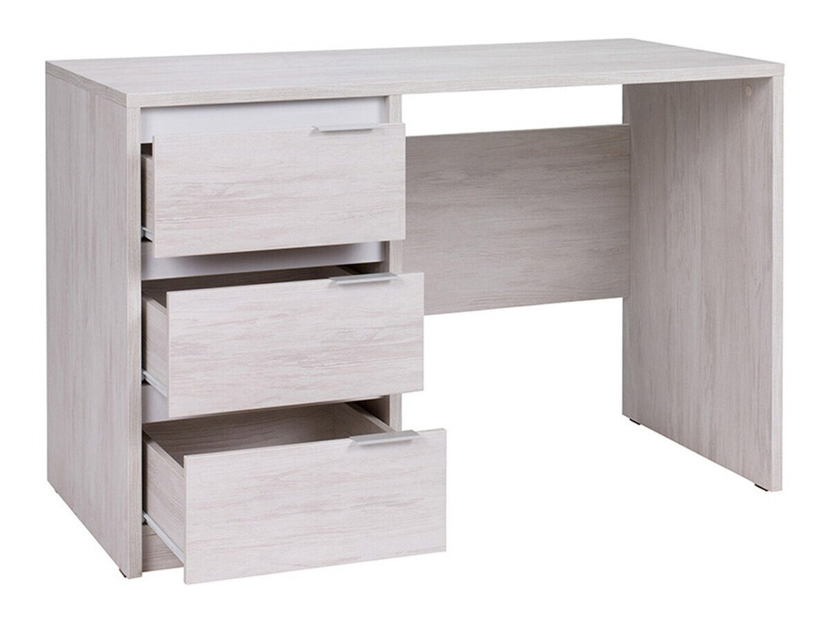 Ensemble de bureau à domicile Fivelbo 116 (Chêne du Monastery + Noir brillant)