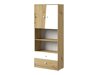 Boekenkast Almira 103 (Artisan eiken + Wit)