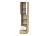 Boekenkast Almira 104 (Artisan eiken + Wit + Grijs)