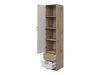 Meubelset Tolfere 106 (Licht eiken + Wit)