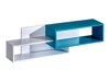 De reeks van de kinderkamer Sorviru 106 (Wit + Turquoise)