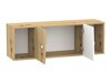 Meubelset Almira 114 (Artisan eiken + Wit)