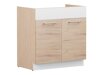 Modulaire spoelbakkast met deuren Mode Beech 116