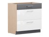 Armoire modulaire avec tiroirs Mode White 124