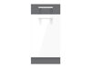 Modulaire kast voor inbouwapparatuur Mode White 125
