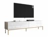 TV-omarica Charlotte 160 (Bela + Sijaj bela + Zlata)