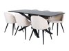 Set de mese Dallas 2693 (Crem + Negru)