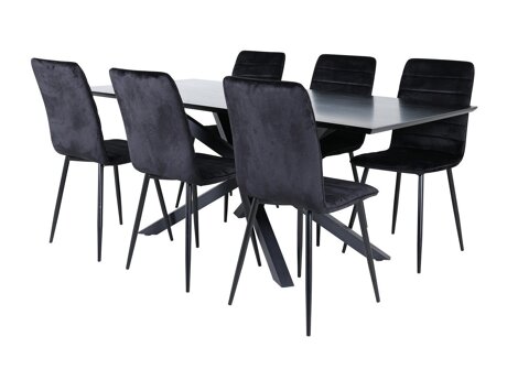 Set de mese Dallas 2697 (Negru)