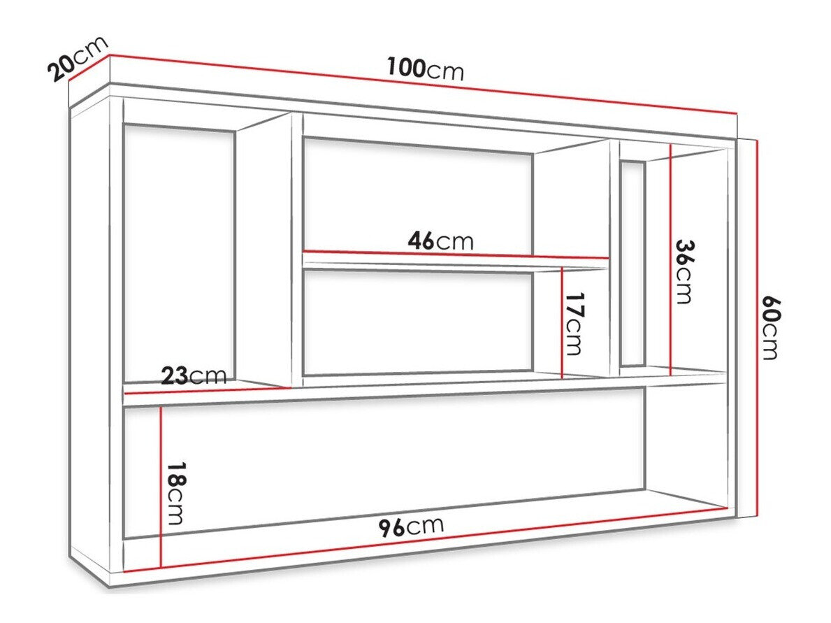 Wandplank Comfivo Capra