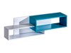 Wandplank Sorviru 105 (Wit + Turquoise)