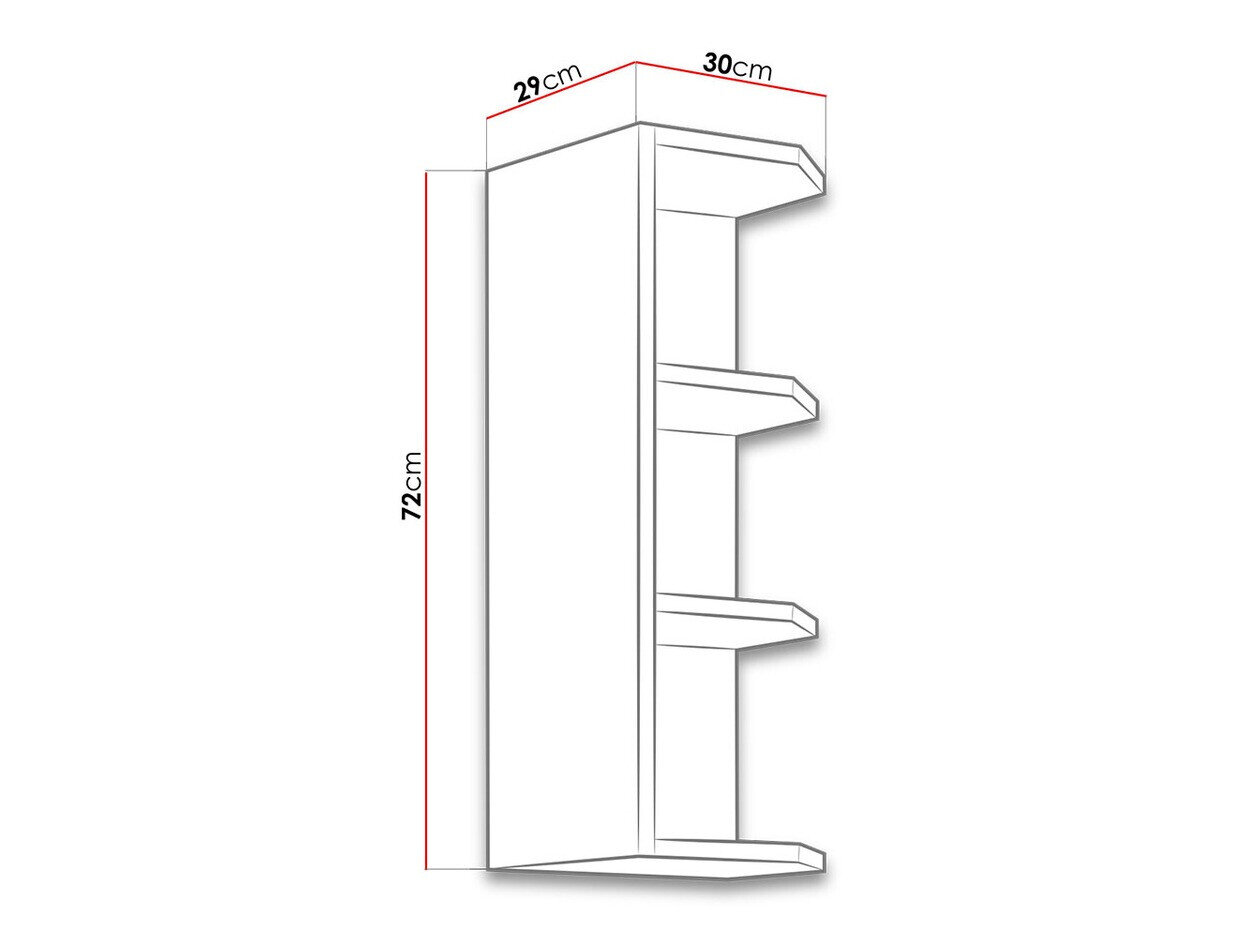 Boekenkast Wood 103