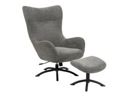 Fotel Norsica 490 (Fekete + Szürke)