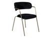 Stoel Dallas 108 (Zwart + Messing)