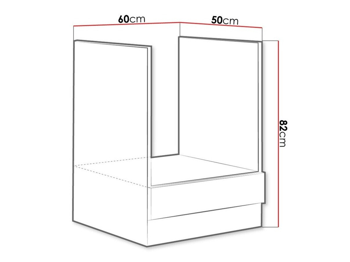 Armoire modulaire pour appareils intégrés Multi White 116