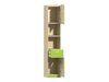 Boekenkast Ophmora 102 (Eiken + Wit)