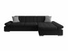 Canapé d'angle Comfivo Sanitas I (Uttario Velvet 2980 + Uttario Velvet 2972)