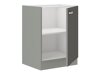 Dulap modular cu uși Multi Cream 116