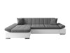 Ъглов диван Comfivo Sanitas (Soft 017 + Lux 05)