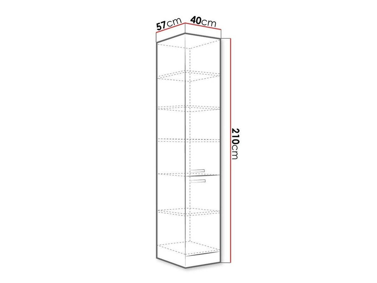 Modulaire kast met deuren Multi Grey 118