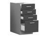 Modulaire kast met lades Multi White 122