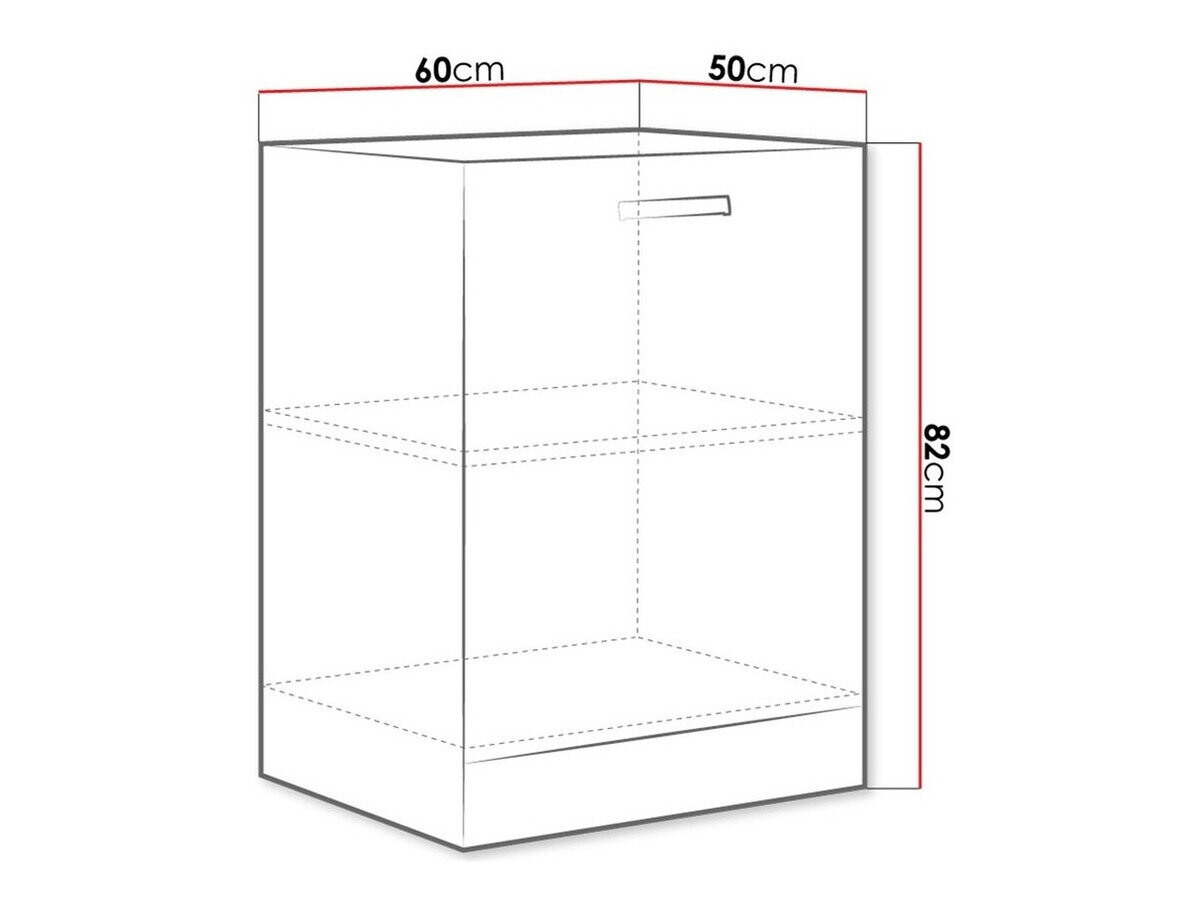 Modulskab med låger Multi Cream 116