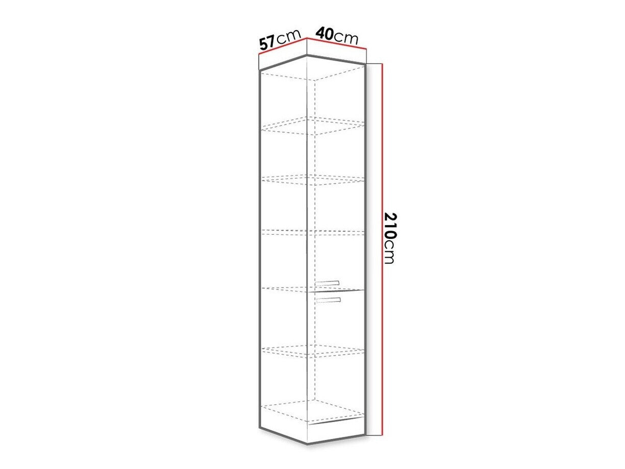 Modulskab med låger Multi White 118