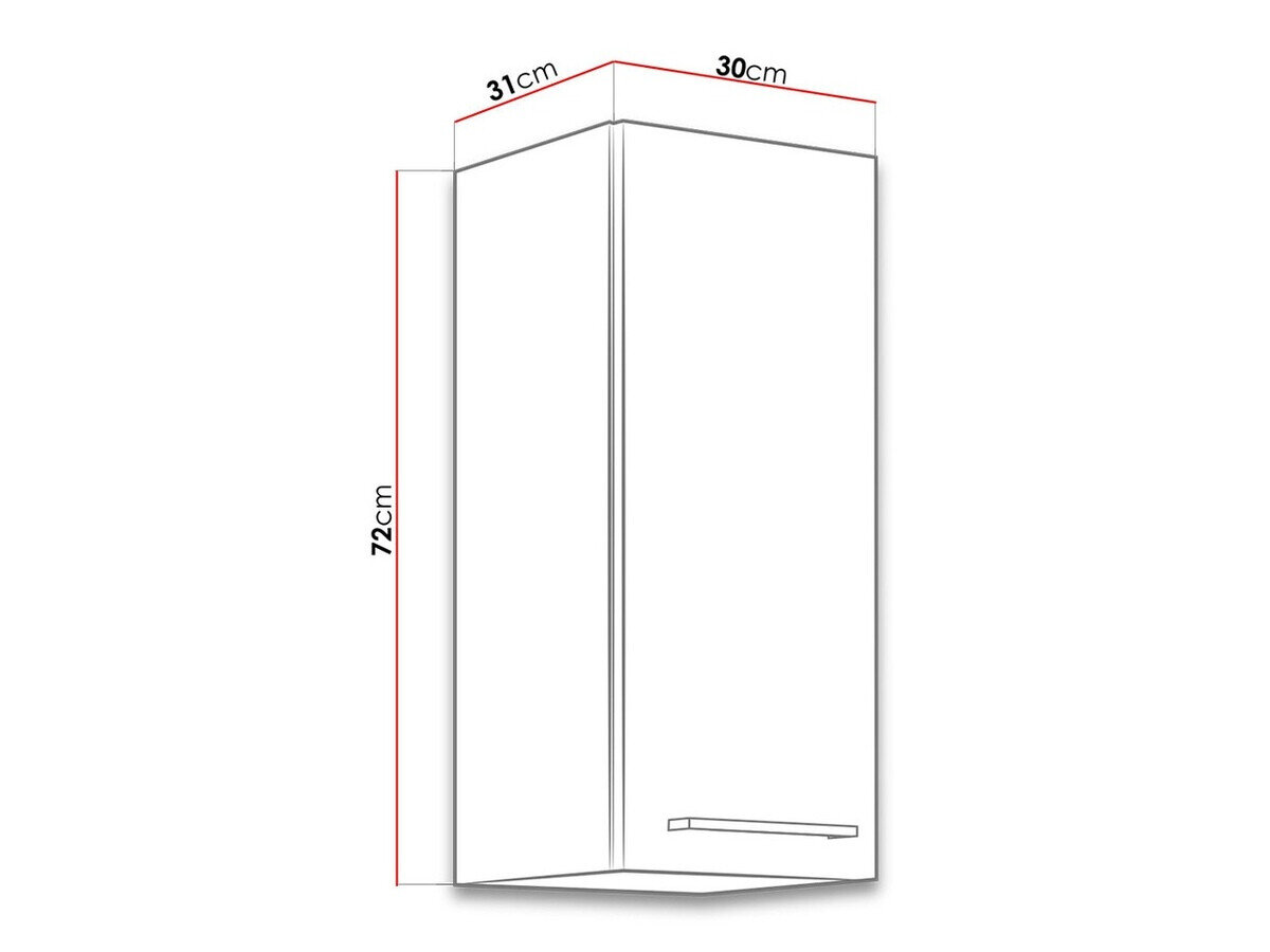 Modulaire wandkast Wood Grey 131