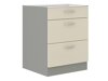 Armoire modulaire avec tiroirs Multi Cream 105