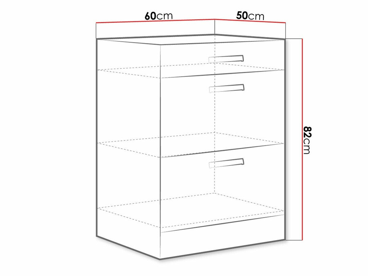 Armoire modulaire avec tiroirs Multi Cream 105
