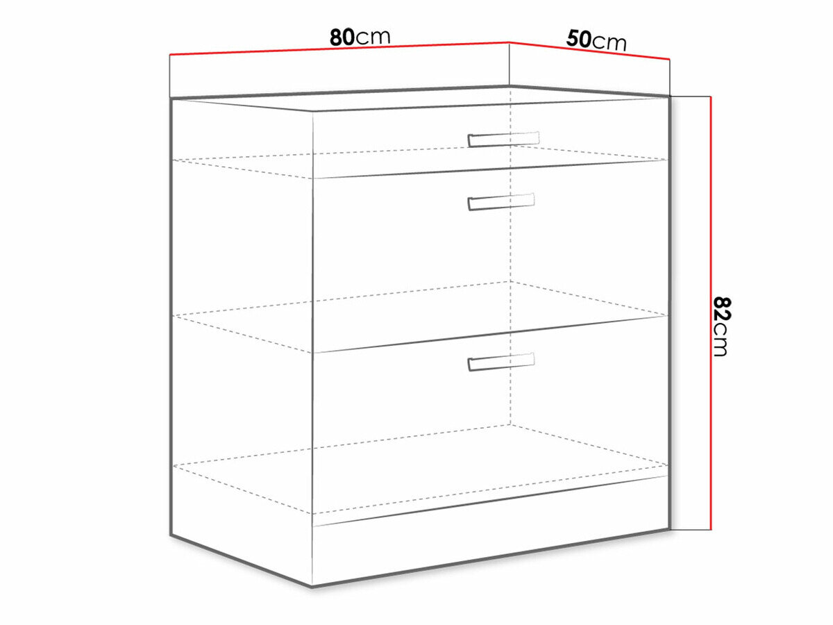Armoire modulaire avec tiroirs Multi Grey 102