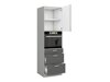 Armoire modulaire pour appareils intégrés Multi Grey 101