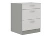 Dulap modular cu sertare Multi White 105