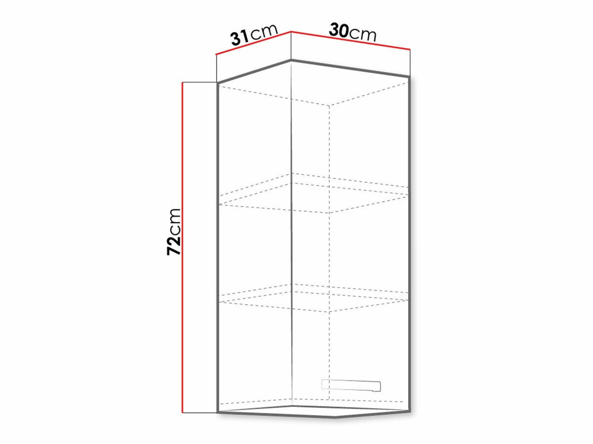 Modulaire wandkast Multi White 104