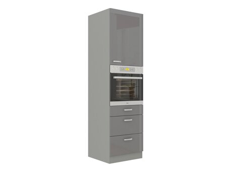 Moodulkapp sisseehitatud seadmete jaoks Multi Grey 101