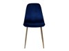 Stoel Dallas 252 (Blauw + Messing)