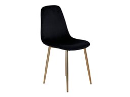 Stoel Dallas 252 (Zwart + Messing)