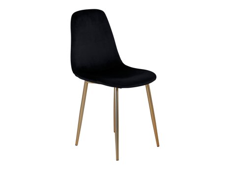 Stoel Dallas 252 (Zwart + Messing)