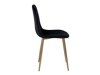 Stoel Dallas 252 (Zwart + Messing)