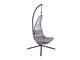 Hangende stoel Dallas 519 (Zwart + Grijs)