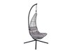 Hangende stoel Dallas 519 (Zwart + Grijs)